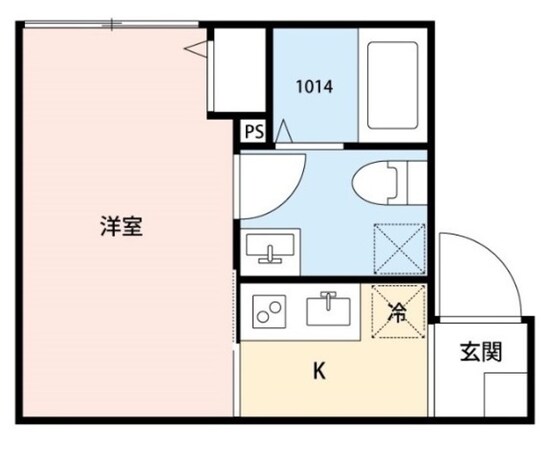 ルミエール横浜の物件間取画像